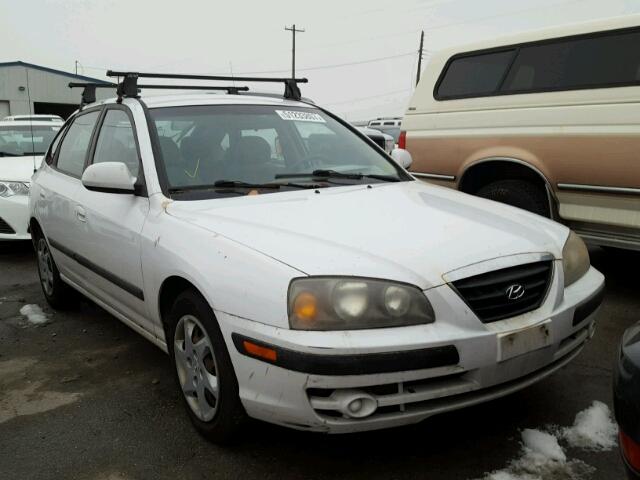 KMHDN56D85U165493 - 2005 HYUNDAI ELANTRA GL WHITE photo 1