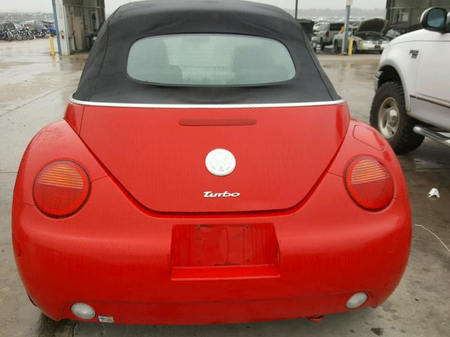 3VWCD31Y94M346474 - 2004 VOLKSWAGEN NEW BEETLE 红色 照片 9