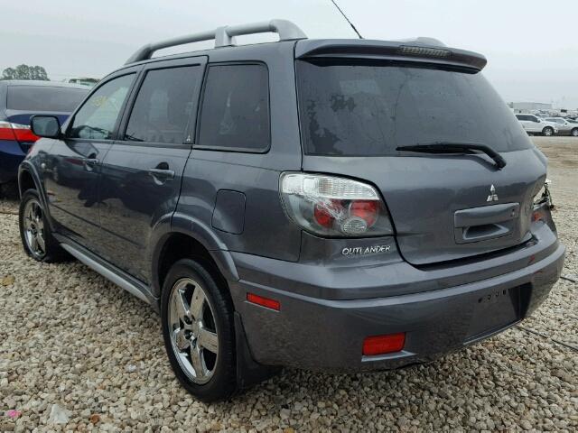 JA4LX41F56U028553 - 2006 MITSUBISHI OUTLANDER GRAY photo 3