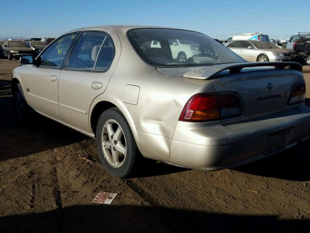 JN1CA21D8XT818109 - 1999 NISSAN MAXIMA GLE GOLD photo 3