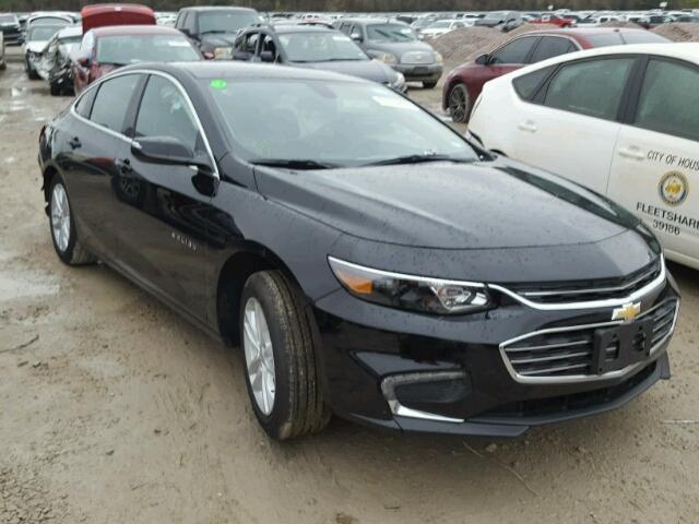 1G1ZD5ST2JF139750 - 2018 CHEVROLET MALIBU LT BLACK photo 1