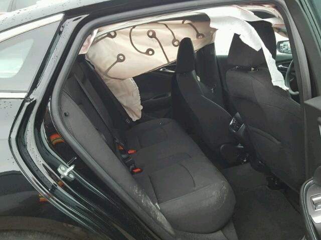 1G1ZD5ST2JF139750 - 2018 CHEVROLET MALIBU LT BLACK photo 6