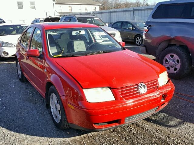 3VWSP69M82M043656 - 2002 VOLKSWAGEN JETTA GLS RED photo 1