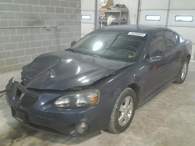 2G2WP552281181233 - 2008 PONTIAC GRAND PRIX CHARCOAL photo 2