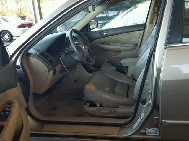 1HGCM66523A086693 - 2003 HONDA ACCORD EX GOLD photo 5