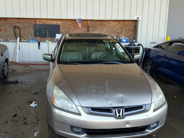 1HGCM66523A086693 - 2003 HONDA ACCORD EX GOLD photo 9