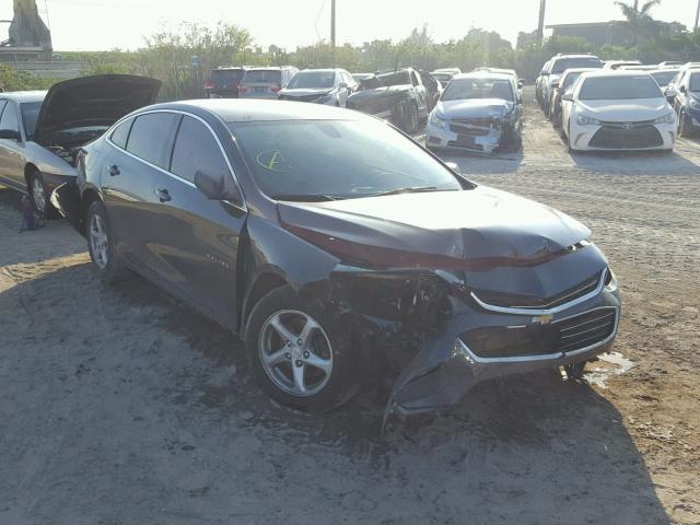 1G1ZB5ST9HF236511 - 2017 CHEVROLET MALIBU LS GRAY photo 1