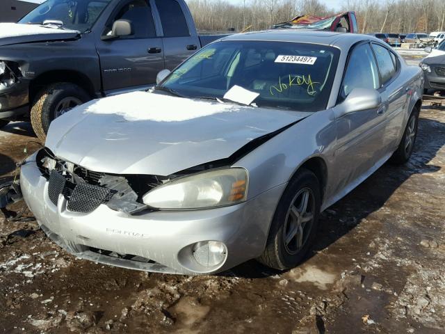 2G2WP552781143741 - 2008 PONTIAC GRAND PRIX SILVER photo 2