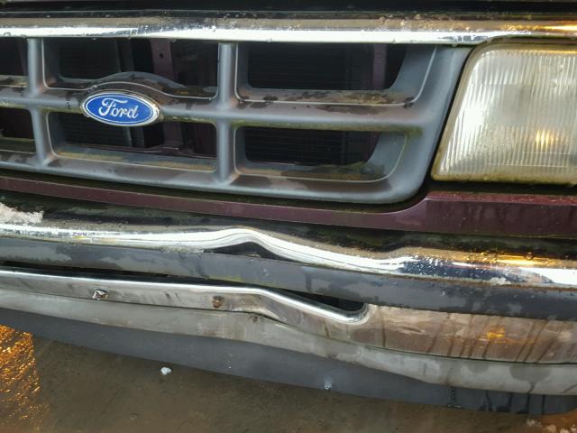 1FTCR14X0PPA64086 - 1993 FORD RANGER SUP PURPLE photo 9