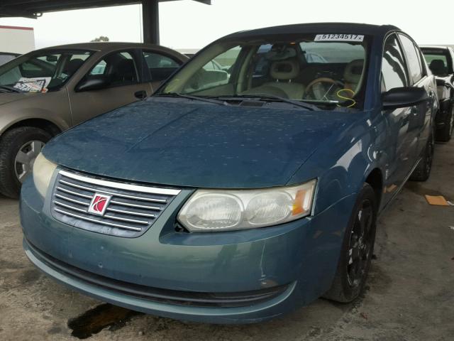 1G8AJ58F26Z148060 - 2006 SATURN ION LEVEL TEAL photo 2