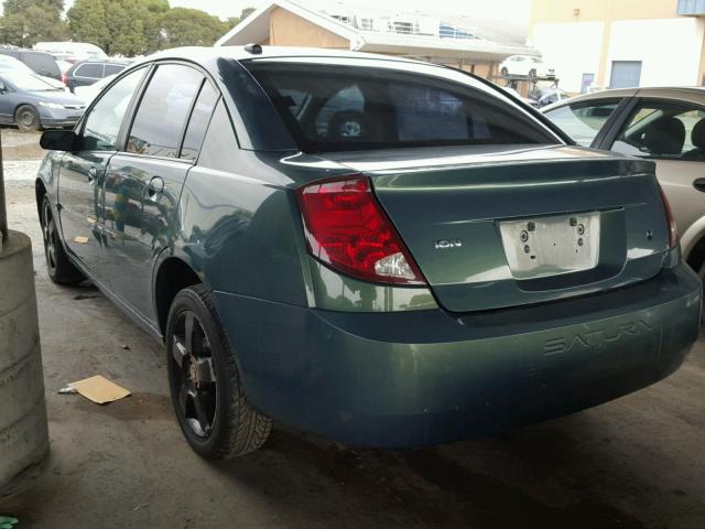 1G8AJ58F26Z148060 - 2006 SATURN ION LEVEL TEAL photo 3