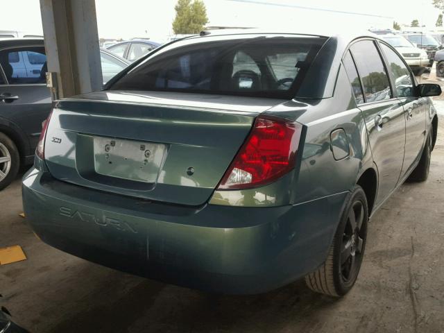 1G8AJ58F26Z148060 - 2006 SATURN ION LEVEL TEAL photo 4