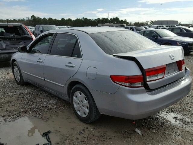 3HGCM56364G705646 - 2004 HONDA ACCORD LX GRAY photo 3