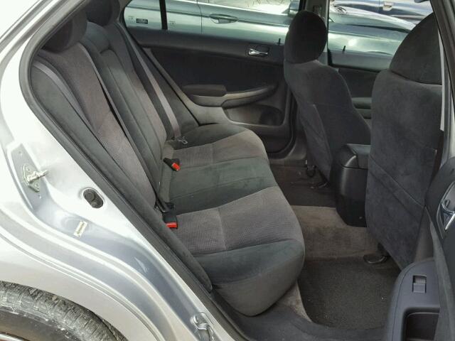 3HGCM56364G705646 - 2004 HONDA ACCORD LX GRAY photo 6