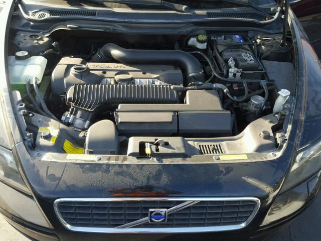 YV1MS682842011031 - 2004 VOLVO S40 T5 BLACK photo 7