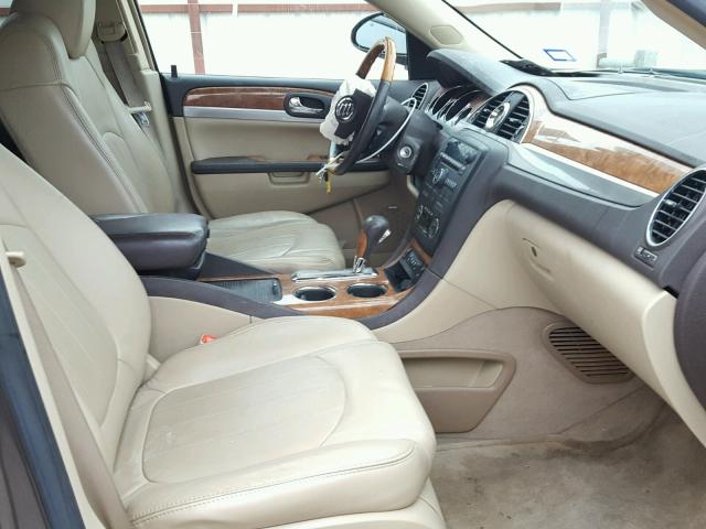 5GAER23798J284509 - 2008 BUICK ENCLAVE CX TAN photo 5