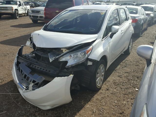 3N1CE2CP3GL368305 - 2016 NISSAN VERSA NOTE WHITE photo 2