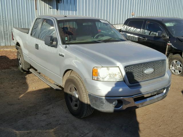 1FTPX12576NA51273 - 2006 FORD F150 SILVER photo 1