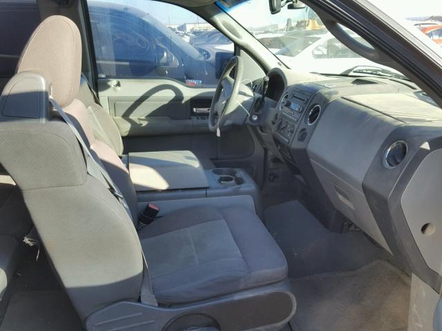 1FTPX12576NA51273 - 2006 FORD F150 SILVER photo 5