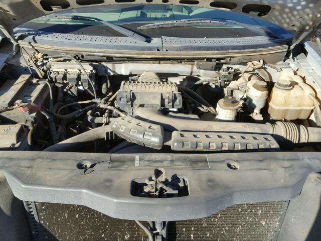 1FTPX12576NA51273 - 2006 FORD F150 SILVER photo 7