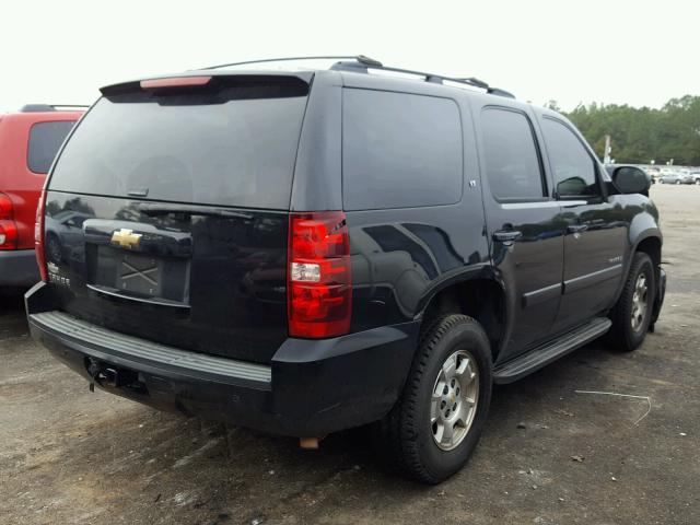 1GNFC13J87R404205 - 2007 CHEVROLET TAHOE C150 BLACK photo 4