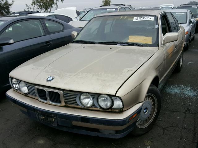 WBAHD6318MBJ64392 - 1991 BMW 525 I AUTO GOLD photo 2