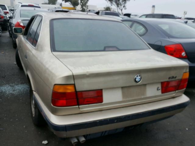 WBAHD6318MBJ64392 - 1991 BMW 525 I AUTO GOLD photo 3