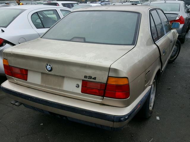 WBAHD6318MBJ64392 - 1991 BMW 525 I AUTO GOLD photo 4