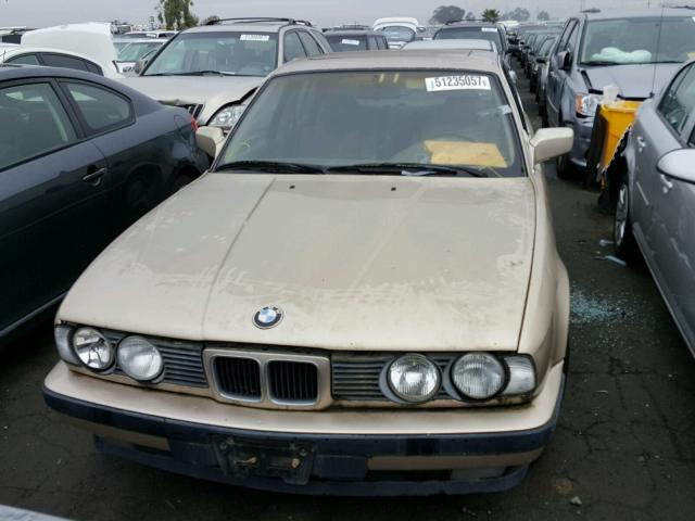 WBAHD6318MBJ64392 - 1991 BMW 525 I AUTO GOLD photo 9