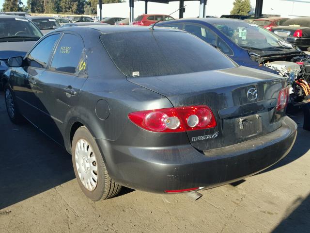 1YVFP80C255M76608 - 2005 MAZDA 6 I GRAY photo 3