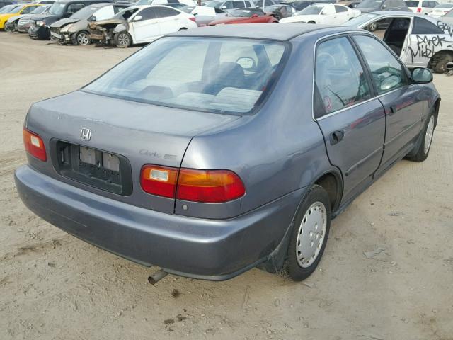 JHMEG8557SS000278 - 1995 HONDA CIVIC LX GRAY photo 4