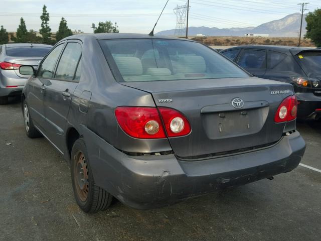 1NXBR32E65Z441586 - 2005 TOYOTA COROLLA CE GRAY photo 3