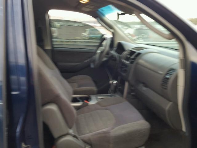 5N1AR18W36C621681 - 2006 NISSAN PATHFINDER BLUE photo 5