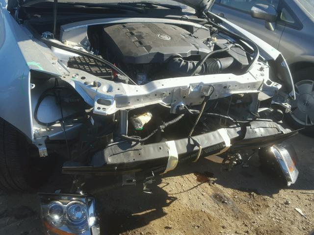 1G6DA1E30E0146450 - 2014 CADILLAC CTS SILVER photo 9