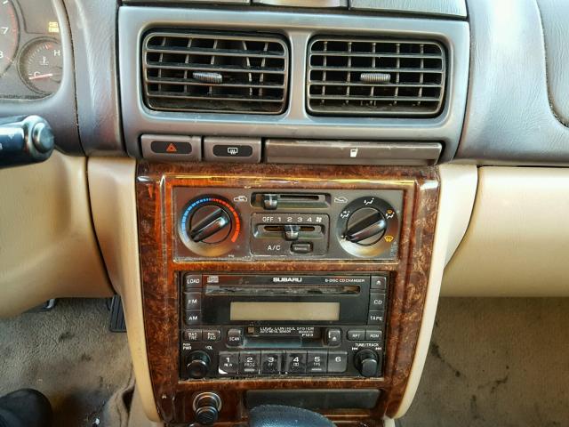 JF1SF65542H712195 - 2002 SUBARU FORESTER S RED photo 9