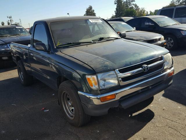 4TANL42N7VZ220358 - 1997 TOYOTA TACOMA GREEN photo 1