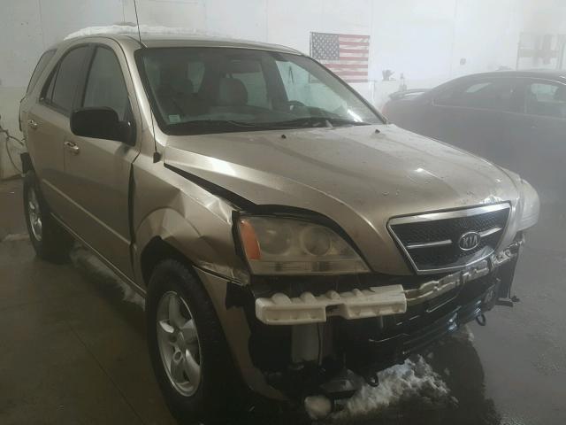 KNDJD733165648837 - 2006 KIA SORENTO EX TAN photo 1