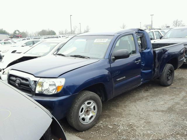 5TETX22N48Z540041 - 2008 TOYOTA TACOMA ACC BLUE photo 2