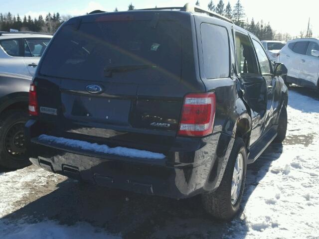 1FMCU93Z88KA11629 - 2008 FORD ESCAPE XLT BLACK photo 4