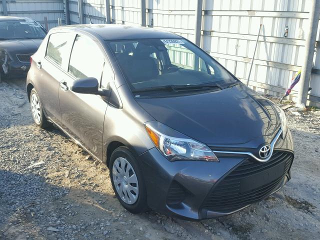 VNKKTUD36HA075570 - 2017 TOYOTA YARIS L GRAY photo 1