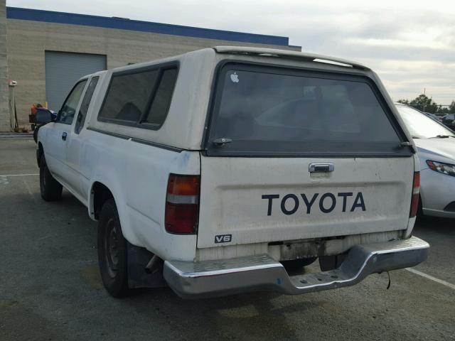 JT4VN93GXK0000496 - 1989 TOYOTA PICKUP 1/2 WHITE photo 3