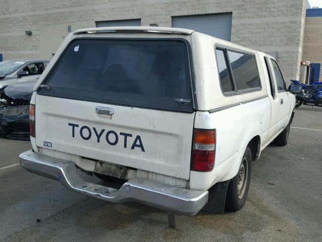 JT4VN93GXK0000496 - 1989 TOYOTA PICKUP 1/2 WHITE photo 4