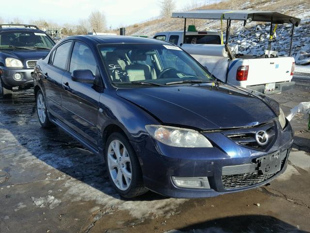 JM1BK323181146165 - 2008 MAZDA 3 S CHARCOAL photo 1