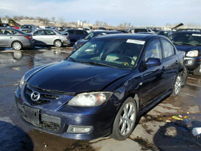 JM1BK323181146165 - 2008 MAZDA 3 S CHARCOAL photo 2