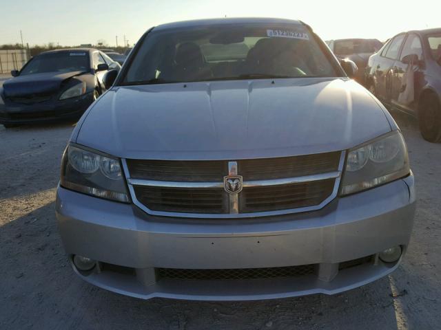 1B3LC76MX8N694218 - 2008 DODGE AVENGER R/ SILVER photo 9