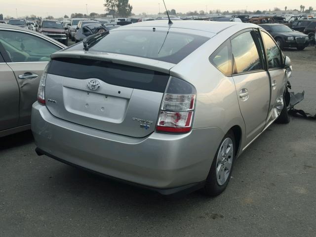 JTDKB20U457011700 - 2005 TOYOTA PRIUS SILVER photo 4