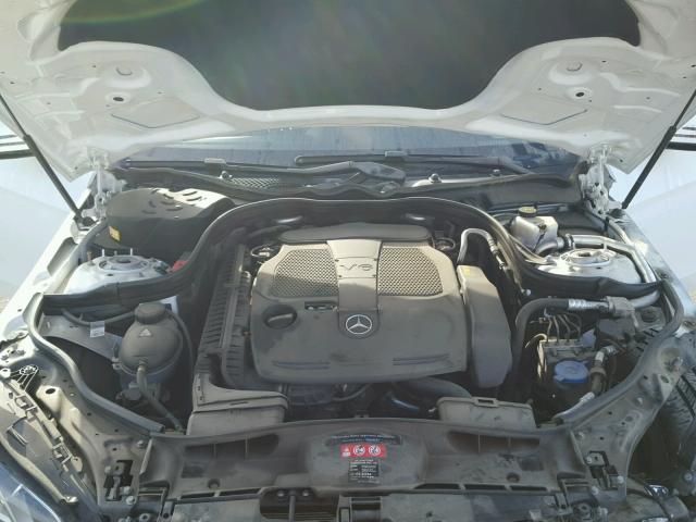 WDDHF5KB9EB004675 - 2014 MERCEDES-BENZ E 350 WHITE photo 7