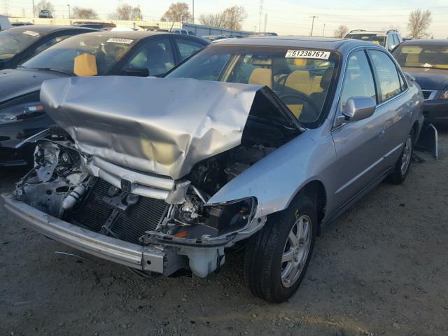 JHMCG66812C001814 - 2002 HONDA ACCORD EX SILVER photo 2