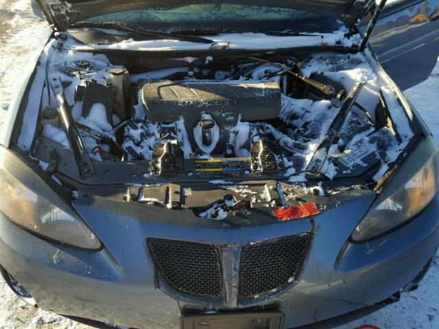 2G2WP552461315219 - 2006 PONTIAC GRAND PRIX TURQUOISE photo 7