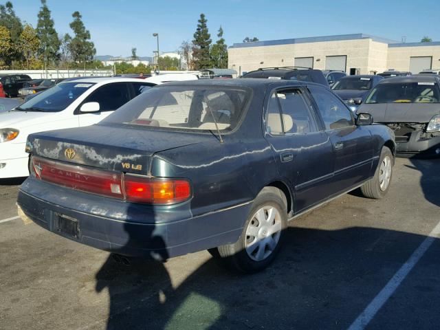 JT2GK12E8R0060380 - 1994 TOYOTA CAMRY LE მწვანე ფოტო 4